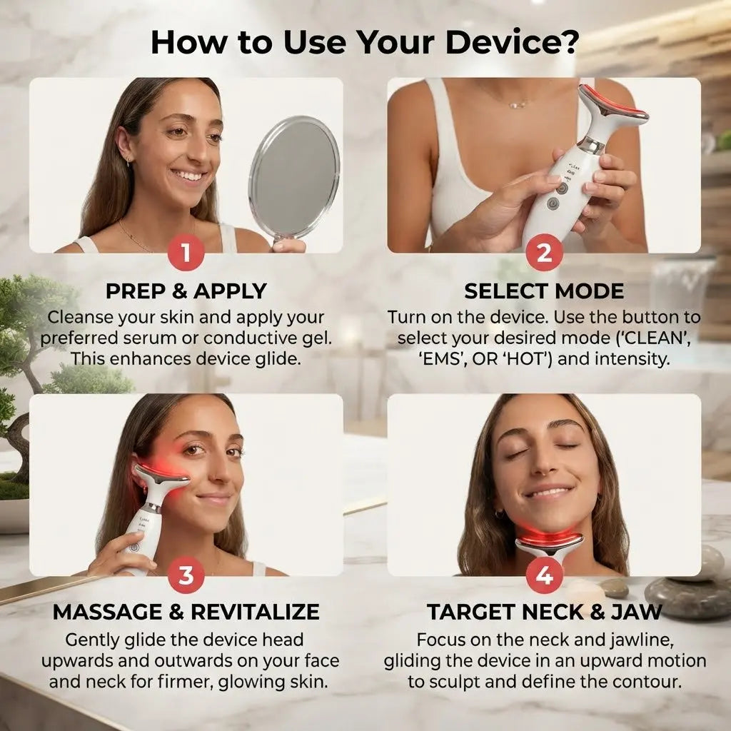 Veloura Skin Glow 7 in 1 Massager My Store
